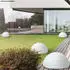 Harms Solar LED Außenleuchte Garten Wegbeleuchtung Halbkugel Weiß (504699)