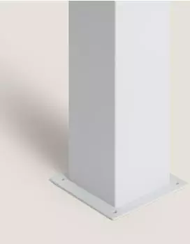 LEDKIA LIGHTING Augusta Außen-Bodenstehleuchte 74cm Weiß E27 (5348_12183)