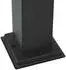 vidaXL Pollerleuchten 3er-Set 110cm Schwarz IP44 (4006076)