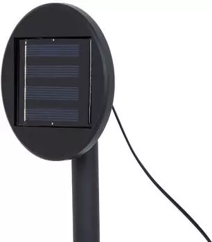 Haushalt International Solar-Erdspie&szlig;leuchte Metall Rost Figuren 45cm, 6er-Set