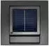 Spetebo Solar Laterne Metall schwarz 25 LED warmweiß 45x22cm (4813)