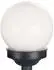 Globo LED Solar Kugelleuchte Außen Erdspieß Weiß 4er Set (10x39x10cm)