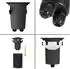 SSC-LUXon JUAVI Bodeneinbauleuchte eckig IP67 GU10 3W 3CCT schwarz matt