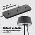 Sigor Facetta LED Akku-Tischleuchte 3er-Set dimmbar IP44 (4522701)