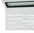 Licht-Erlebnisse ODENSE LED Außenwandleuchte Weiß Aluminium/Glas IP44 3000K (LE127913)
