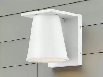 Elstead Lighting Hans Au&szlig;enwandleuchte GU10 IP44 Wei&szlig; (HK-HANS-S-WHT)