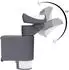 LEDs Light LED-Strahler Anthrazit 18W Bewegungsverfolgung IP44 (0310782)