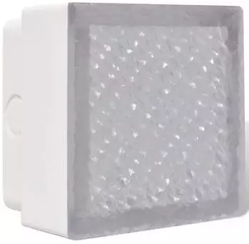 vidaXL LED Boden-Einbauleuchte 100x100x68mm, 2er-Set