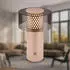 Briloner Gila LED-Akkulampe kabellos dimmbar, IP44, Anthrazit/Beige (Brilo unplugged)