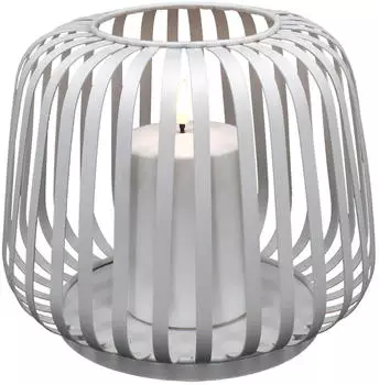 Candela Lights Solar Laterne Cottage H:17x&Oslash;20cm H:35x&Oslash;40cm Sand Metall