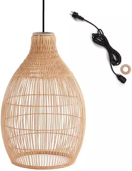 Lumisky Holiday Outdoor Cable Pendelleuchte Polyrattan Beige H42cm 5m Kabel (HOLIDAY OUTDOOR CABLE)