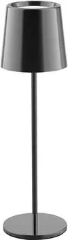Müller-Licht Holly LED-Akku-Tischleuchte CCT dimmbar höhenverstellbar schwarz IP44 (27700223)