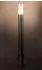 Globo LED Außen-Stehleuchte Pollerleuchte Edelstahl 110cm 2x Steckdosen (EEK F)