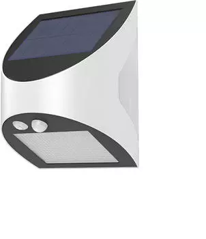 Braytron Solar LED Wandleuchte 3W 6500K Bewegungsmelder IP54 (BG36-00130)