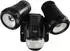Elro LED Außenwandleuchte mit Bewegungsmelder, Schwarz, IP54 (VE-LF7080)