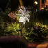 Globo LED Solarleuchte Windrad Glaskugel Metall silbergrau/rost warmweiß H50cm (2er Set)