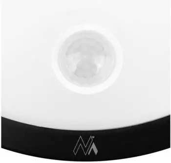 Maclean MCE525 LED-Au&szlig;enleuchte 10W PIR Bewegungsmelder IP65 Schwarz (MCE525 B)