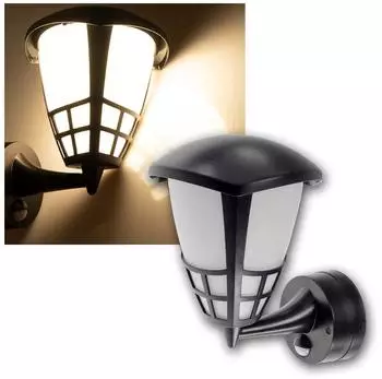 ChiliTec TELARANA LED-Au&szlig;enwandleuchte 16W 1026lm Bewegungsmelder IP65 (23581)