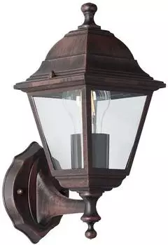 Brilliant Nissie Au&szlig;en-Wandleuchte Glas, E27, 60W, IP44 (96231)