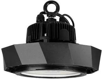 V-TAC LED Hallenstrahler 100W 18000lm 6000K, Aluminium schwarz, &Oslash;26cm