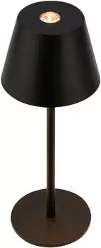 Briloner KIKI NANO LED-Tischleuchte kabellos, schwarz, IP44, dimmbar (7653015)