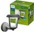 Philips LED-Außenwandleuchte Nuvy anthrazit Metall IP44