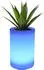Smartwares LED Solarleuchte Blumentopf RGBW, weiß, 30cm (OSL-60085)