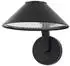 Lindby Capelo LED-Außenwandleuchte Aluminium, schwarz, Ø20cm (10036712)