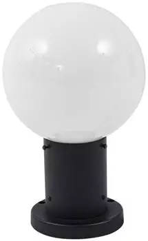 Lindby Dangan Außenleuchte Glas, schwarz/weiß, 32cm (10036369)