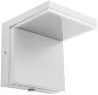 NOWA LED Au&szlig;en-Wandleuchte "LASSAN" LED-Modul 1 Stk. Warmwei&szlig;