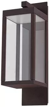 Lucande Ferdinand LED-Außenwandleuchte rostfarben, Aluminium, IP54