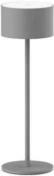 ENOVALITE LED-Akkutischleuchte dimmbar, CCT 2700-6500K, grau (ELED700402)