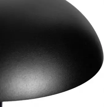 Arcchio Thenra LED-Akku-Tischleuchte, schwarz, Wandhalterung (10029182)