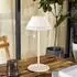 Lindby Ilvi LED-Tischleuchte beige, Aluminium (10025701)