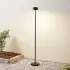 Lindby Isason LED Außen-Stehlampe dimmbar, Aluminium, schwarz (10025838)