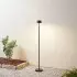 Lindby Isason LED Außen-Stehlampe dimmbar, Aluminium, schwarz (10025838)