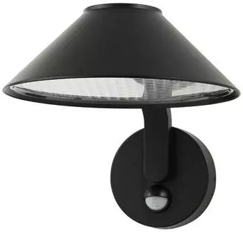 Lindby Capelo LED-Au&szlig;enwandleuchte mit Bewegungsmelder, Aluminium, schwarz (10036711)