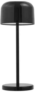 Lucande Quill LED-Tischleuchte schwarz, CCT, dimmbar (10033972)