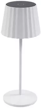 Lindby Esali LED-Tischleuchte dimmbar, wei&szlig;, Aluminium (10034738)