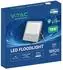 V-TAC LED-Außenstrahler VT-44105, Glas, schwarz, verstellbar (VT-44105)
