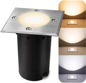 SSC-LUXon KALPA Bodeneinbaustrahler eckig, GU10, 3CCT dimmbar, IP67 (KALPA)