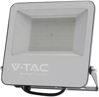 V-TAC LED-Au&szlig;enwandstrahler, schwarz, Glas, verstellbar, 25,35cm