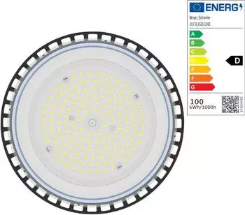 Berger & Schr&ouml;ter UFO High Bay LED-Hallenstrahler 100W, 12000lm, 6500K, IP66 (KS262100E)