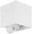 Globo LED Außenwandleuchte mit Bewegungsmelder, weiß, Aluminium, IP54