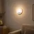 V-TAC LED-Außenwandleuchte weiß, CCT, Bewegungsmelder, IP44, Ø25cm