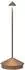 Zafferano Pina Pro LED-Akkutischleuchte bronze matt 2200K/2700K/3000K (LD2650W3)