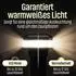 Heimwert Solarleuchten für Zaunpfosten 60x40 mm (2483-001)