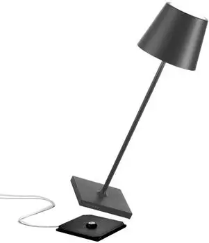 Zafferano Poldina Pro 38 cm dark grey