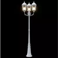 vidaXL Garten-Licht 57 x 49 x 241 cm Aluminium und Glas