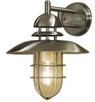 Konstsmide - Au&szlig;enwandleuchte / Wandlampe Sorrento In Edelstahl, Laterne Au&szlig;en Ip44